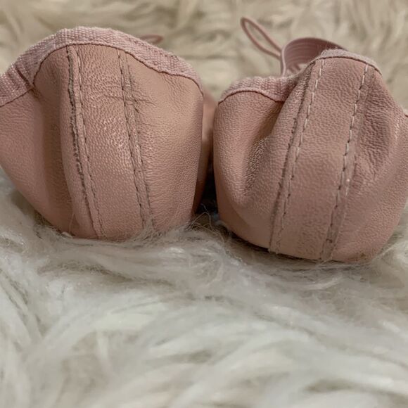 🟢3 for $20. BUNNYHOP pink leather ballet shoes - Picture 8 of 9